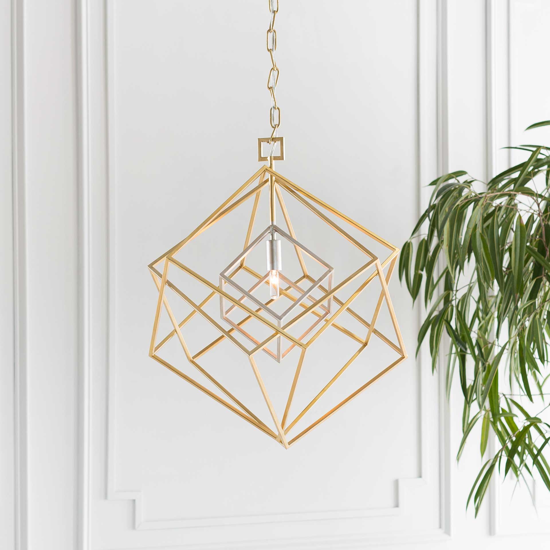Broderick Ceiling Lamp Gold