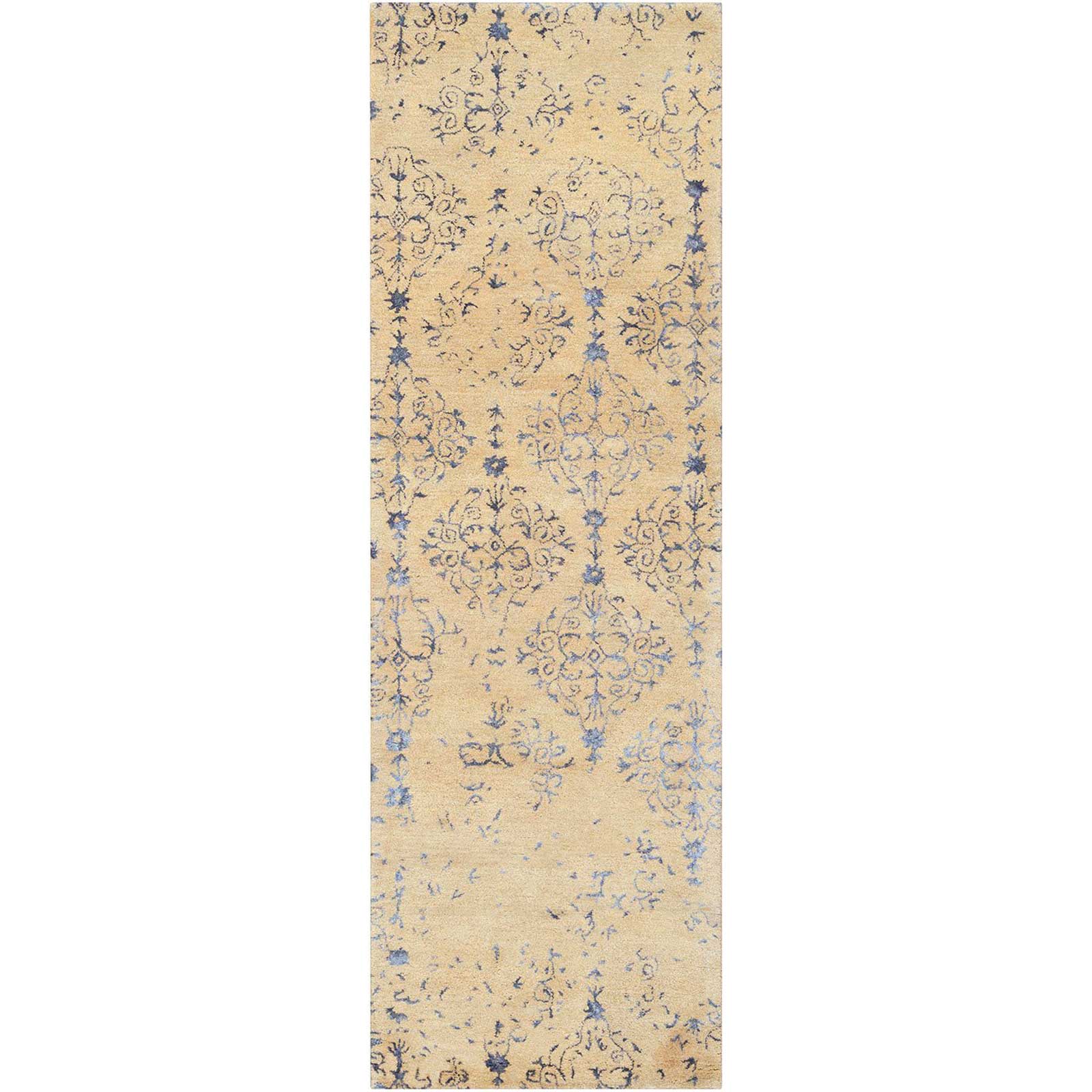 Banshee Cobalt/Beige Runner Rug