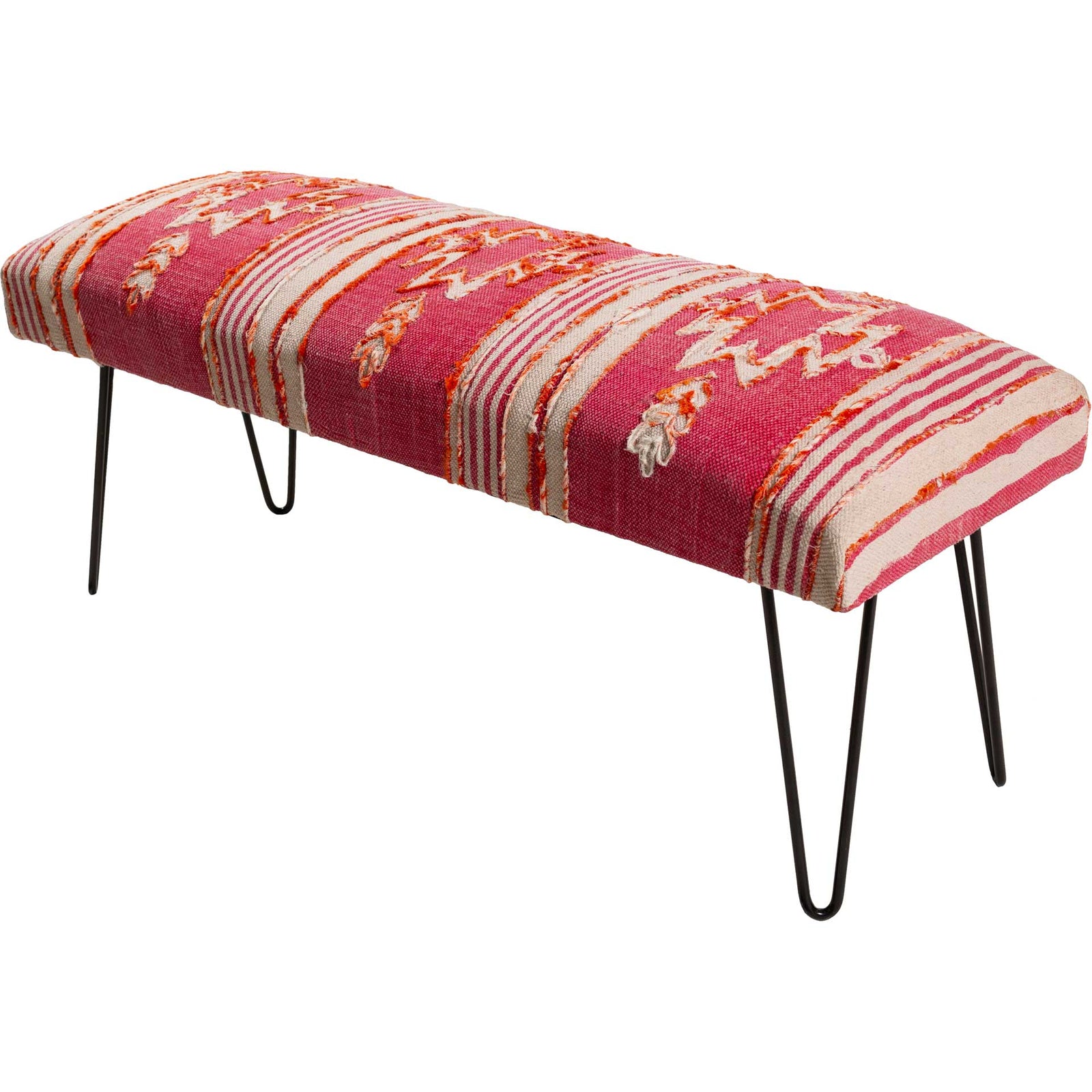 Benny Bench Bright Pink/Blush/White