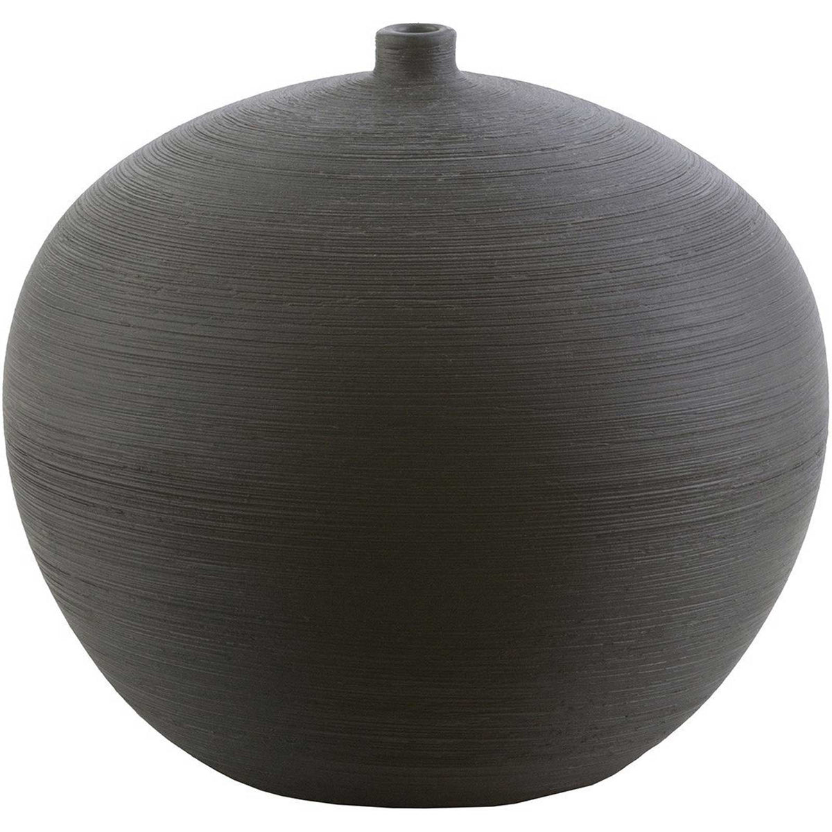 Bautista Ceramic Table Vase Black Large
