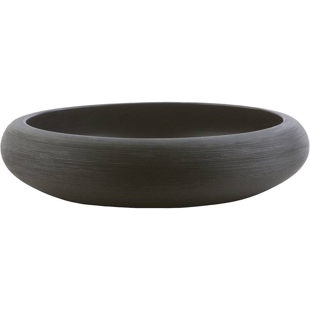 Bautista Ceramic Bowl Black Medium