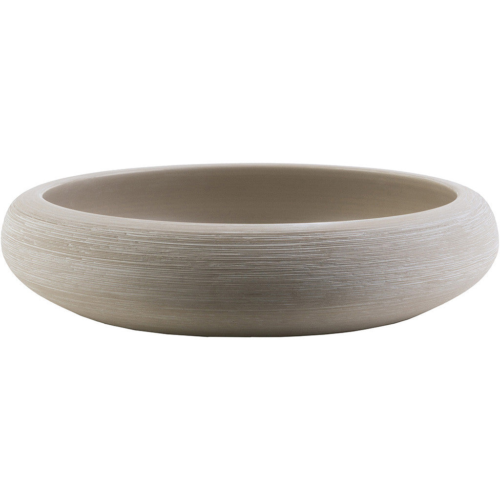 Bautista Ceramic Bowl Gray Medium