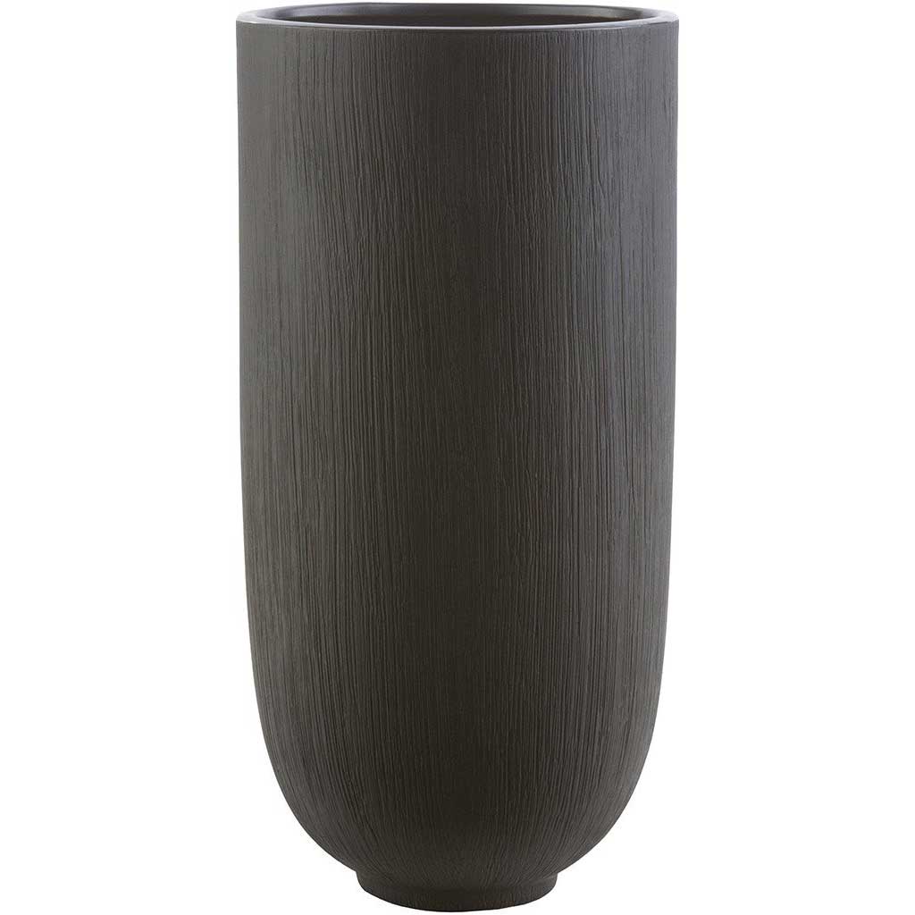Bautista Ceramic Table Vase Black Medium