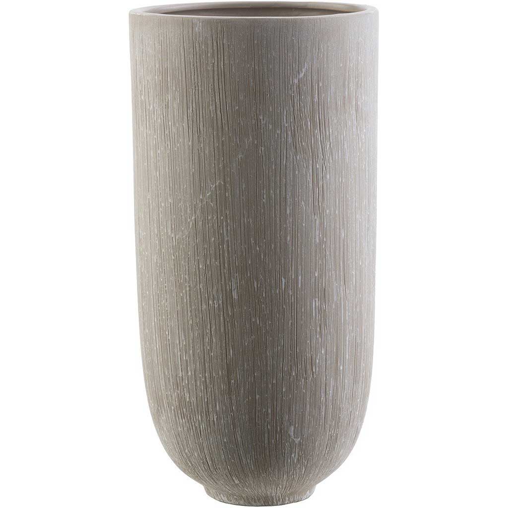Bautista Ceramic Table Vase Gray Medium