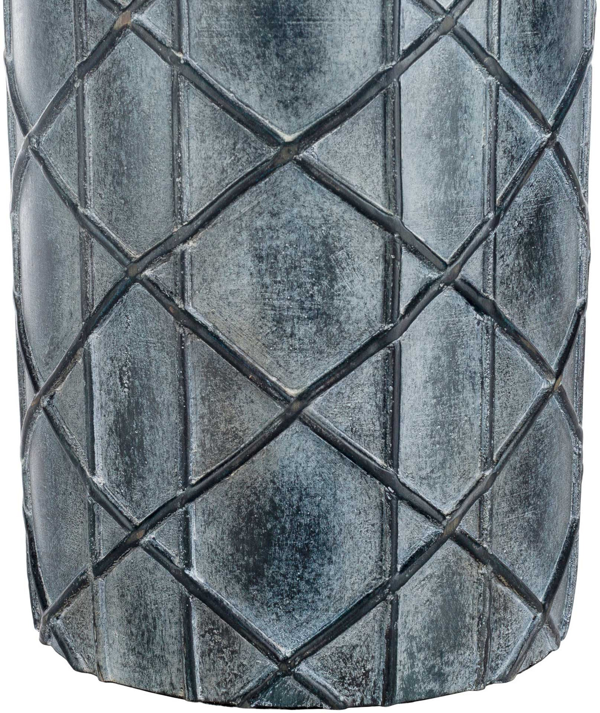 Braxton Table Lamp Charcoal/White/Slate Gray