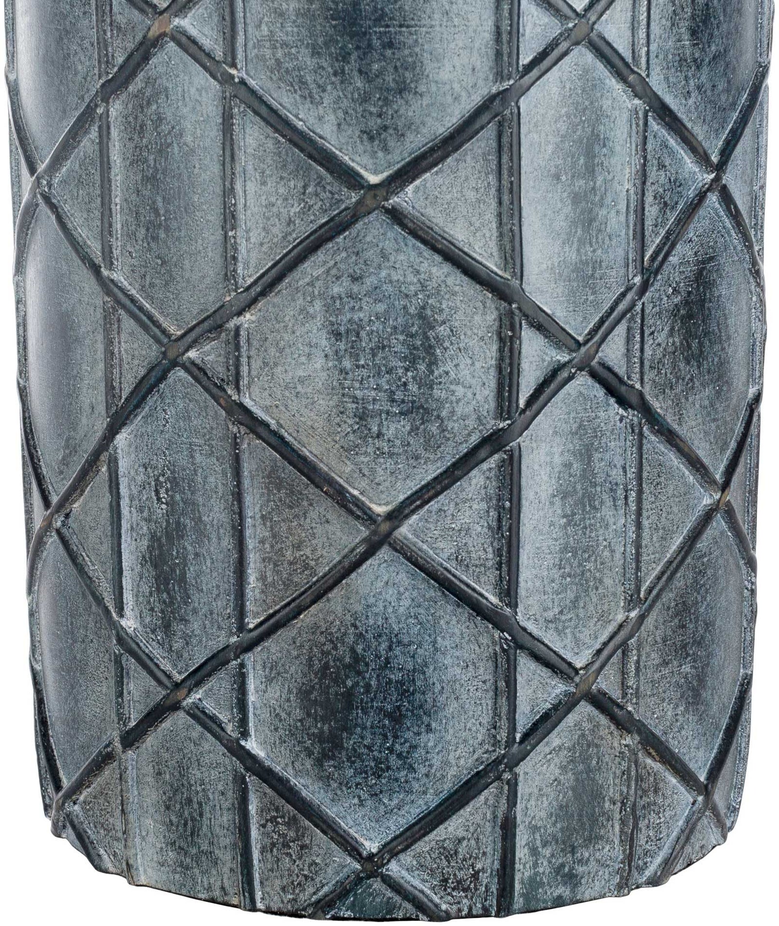 Braxton Table Lamp Charcoal/White/Slate Gray