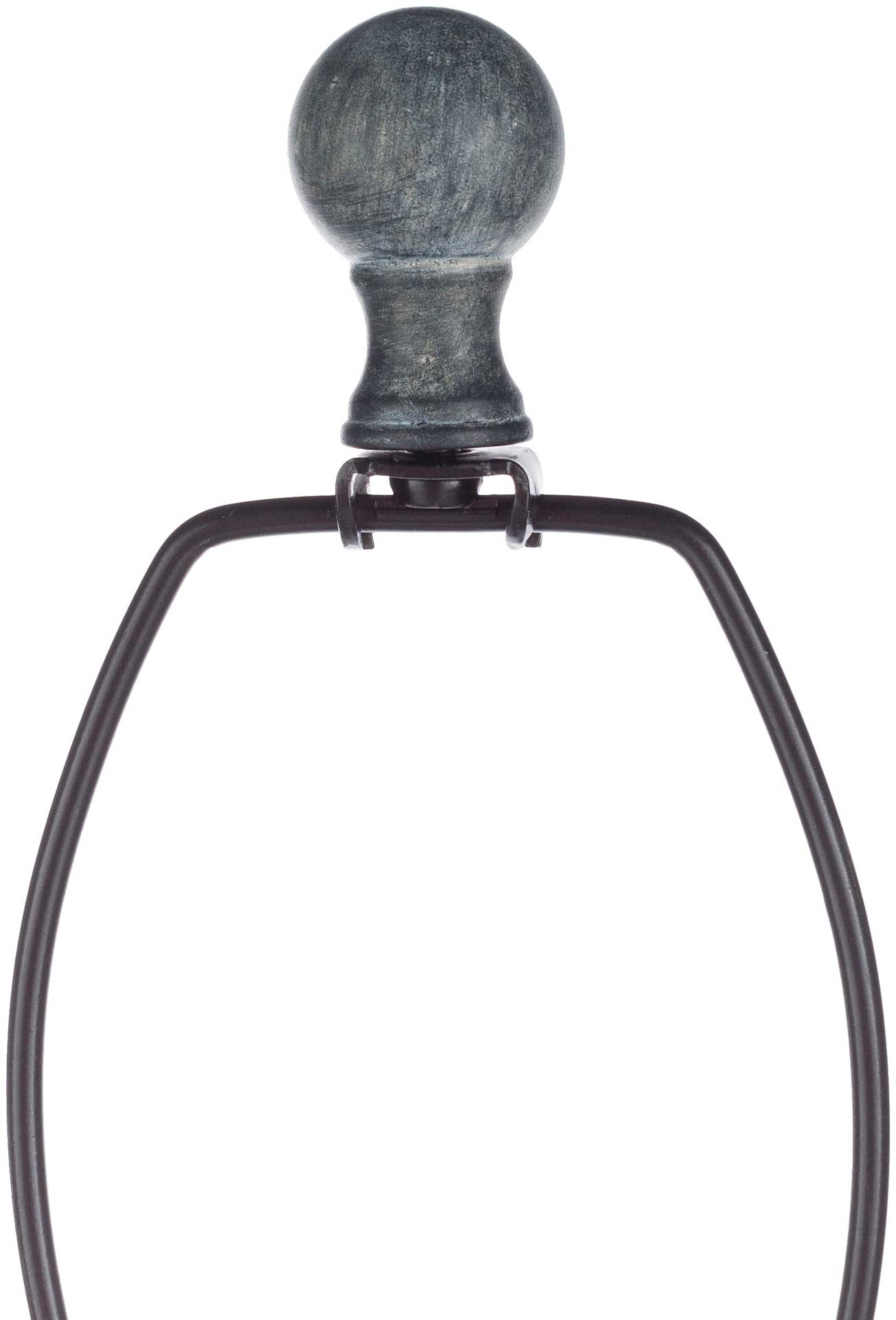 Braxton Table Lamp Charcoal/White/Slate Gray