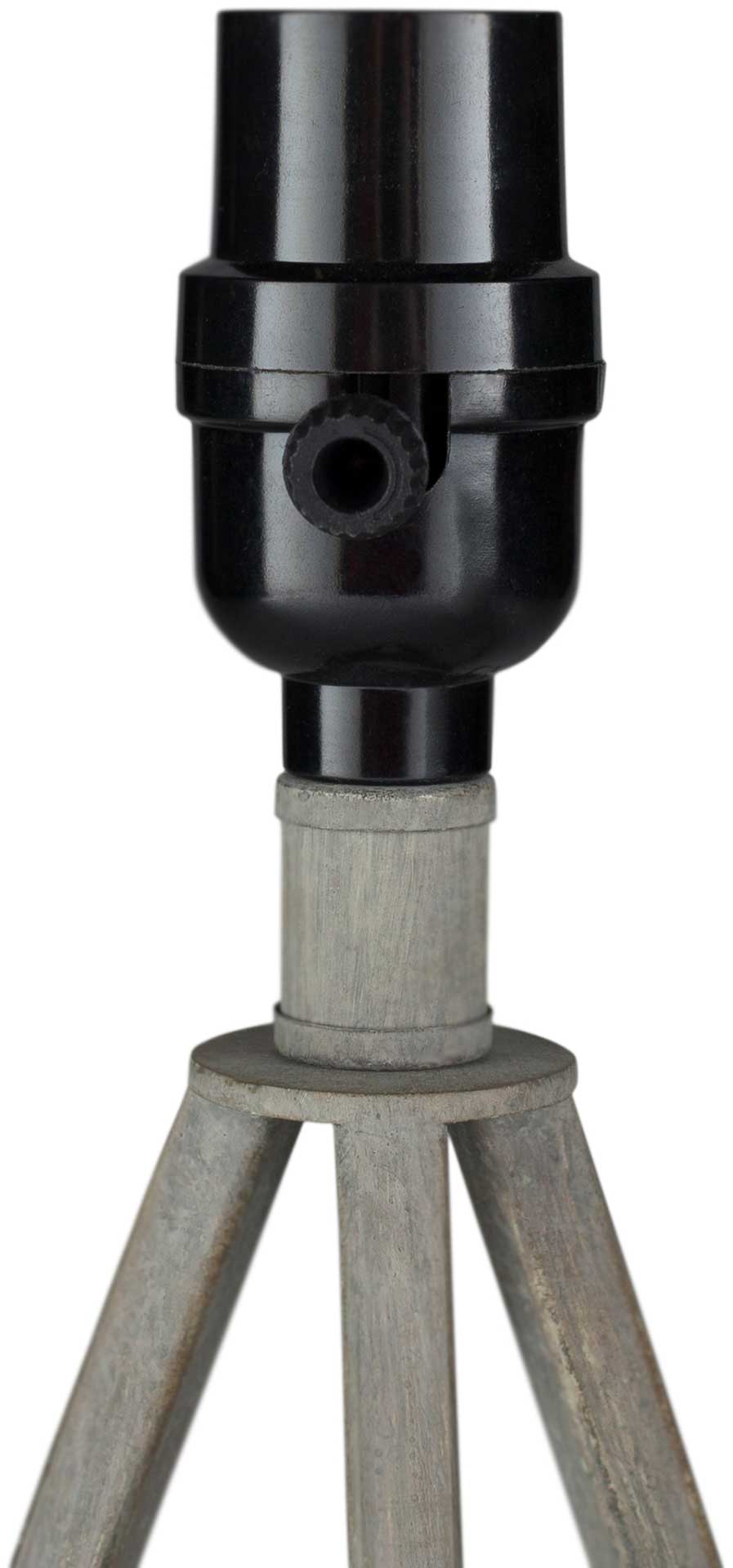 Bella Table Lamp White/Gray