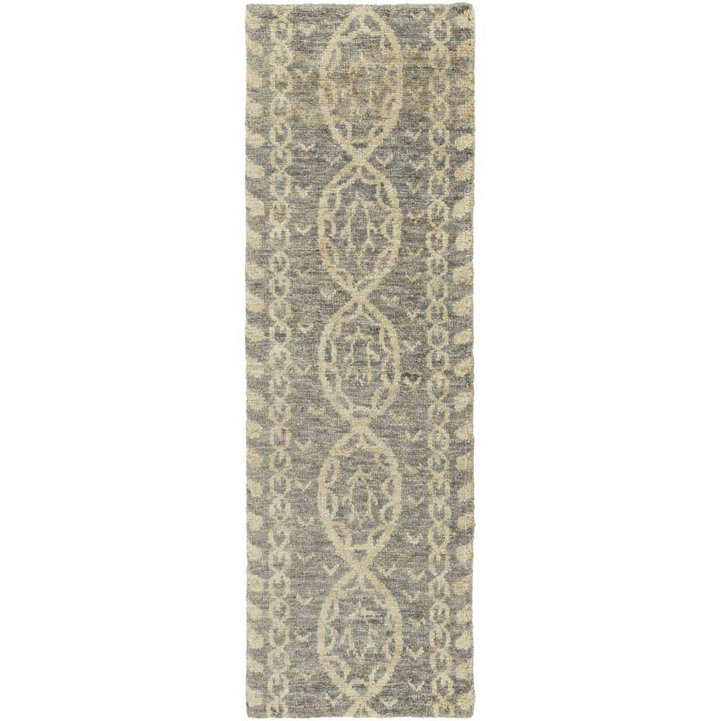 Bjorn Ivory/Gray Runner Rug