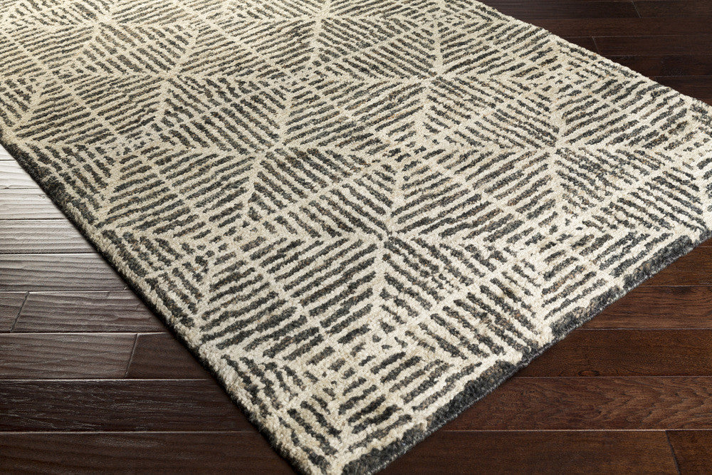 Bjorn Black/Khaki/Bison Area Rug