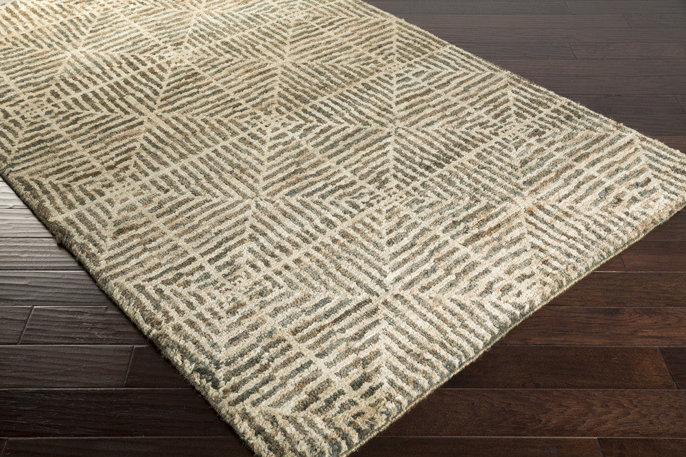 Bjorn Dark Brown/Black/Khaki Area Rug
