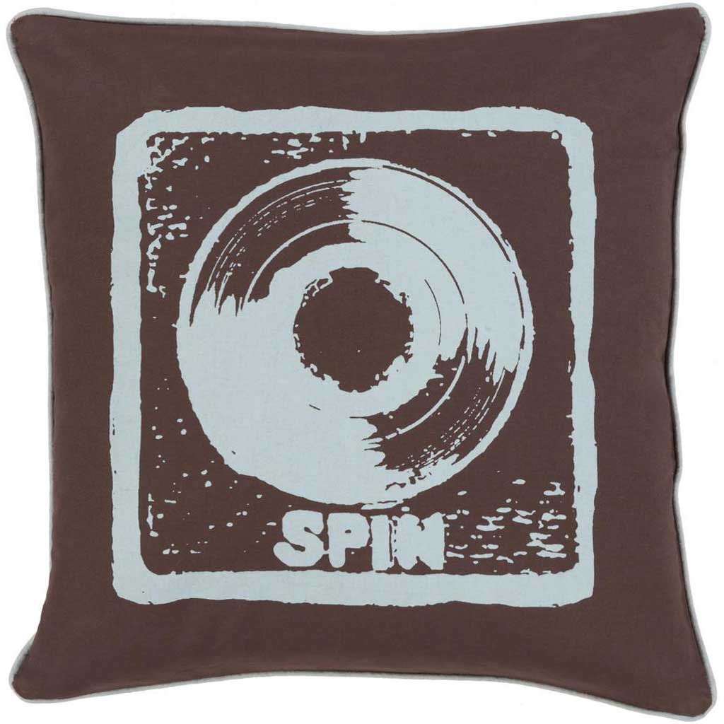 Spin Black/Slate Pillow