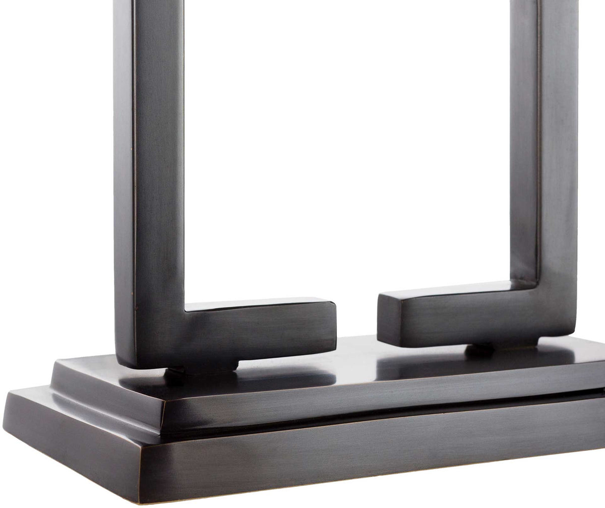 Blessing Table Lamp White/Bronze