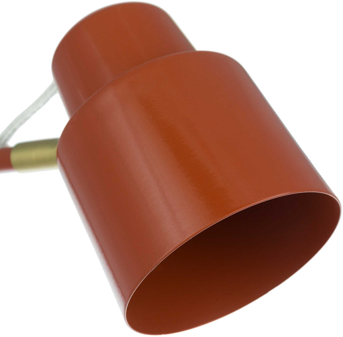 Blythe Table Lamp Burnt Orange/Orange/Brass