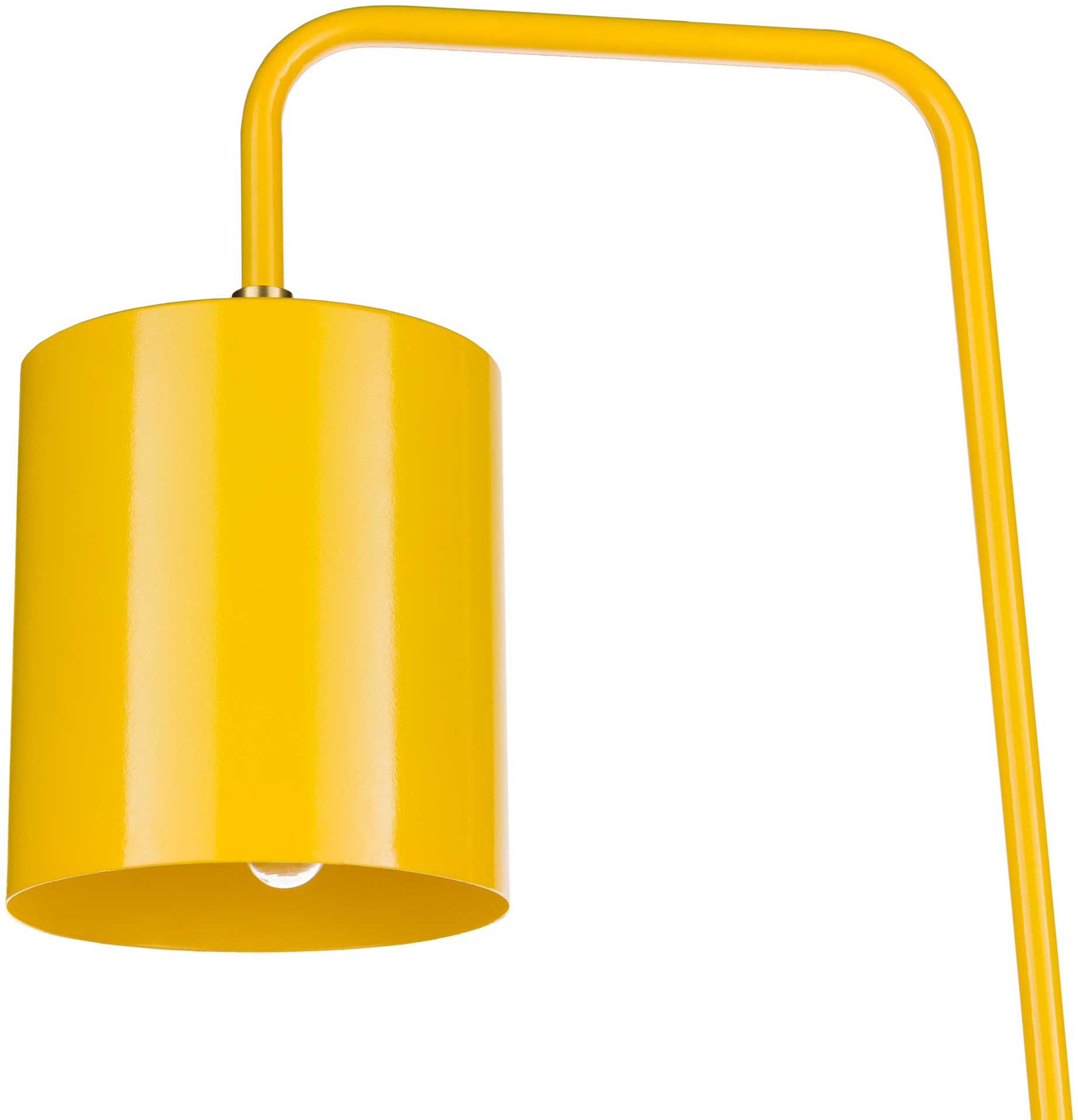 Bobby Table Lamp Bright Yellow/Yellow/Brass