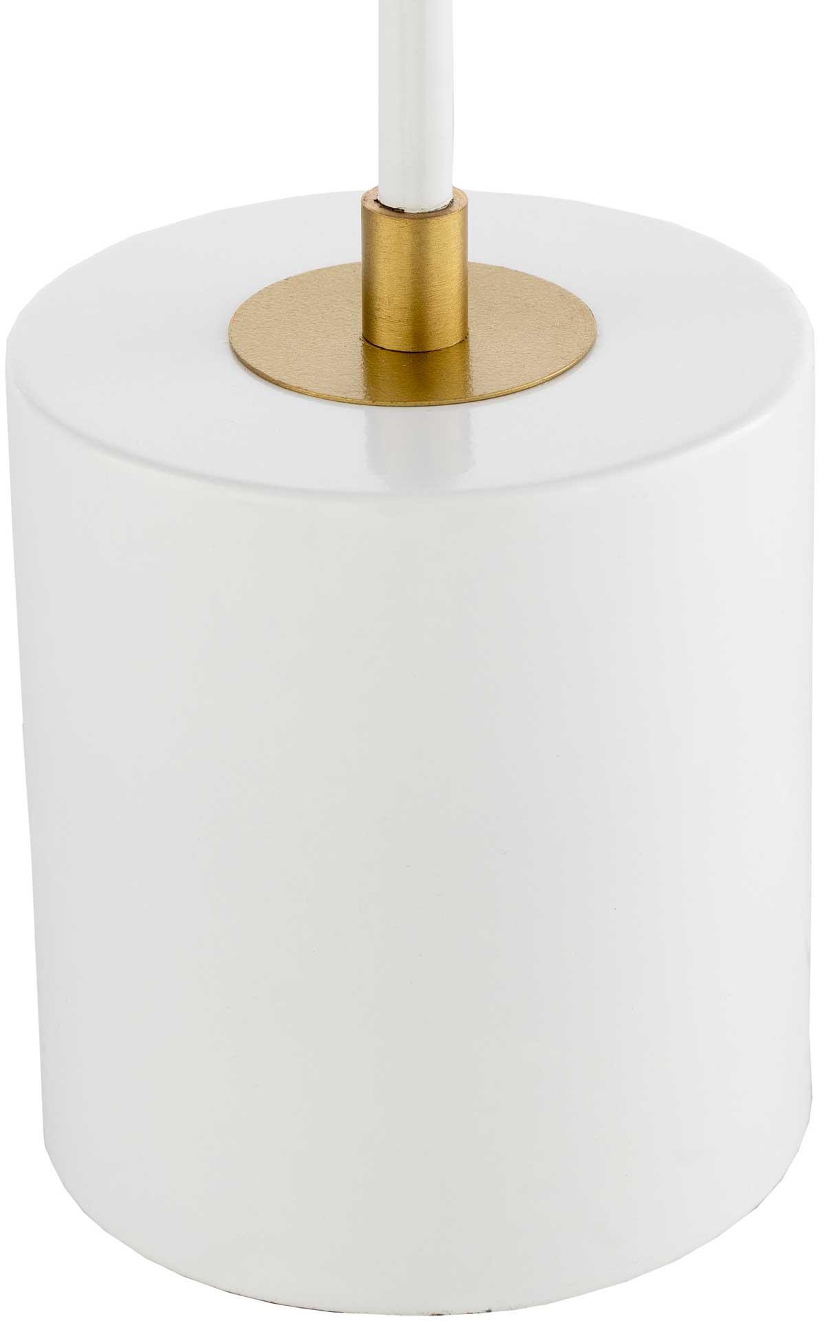 Bobby Table Lamp White/Brass