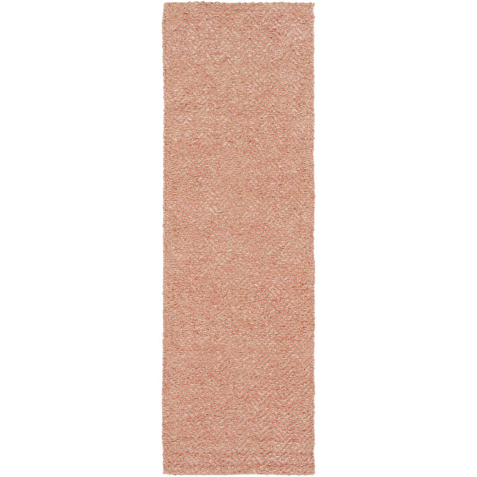 Boca Burgundy/Salmon Runner Rug