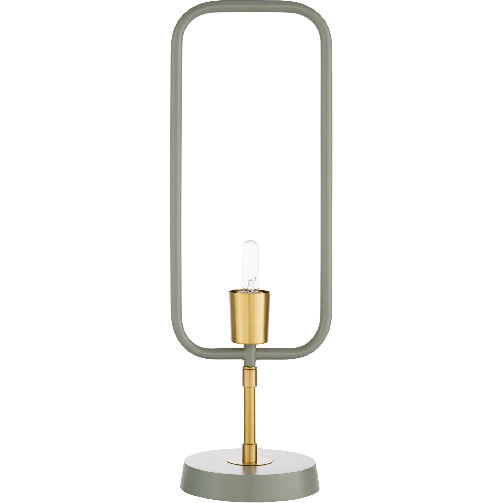 Bodhi Table Lamp Medium Gray/Brass/Gray