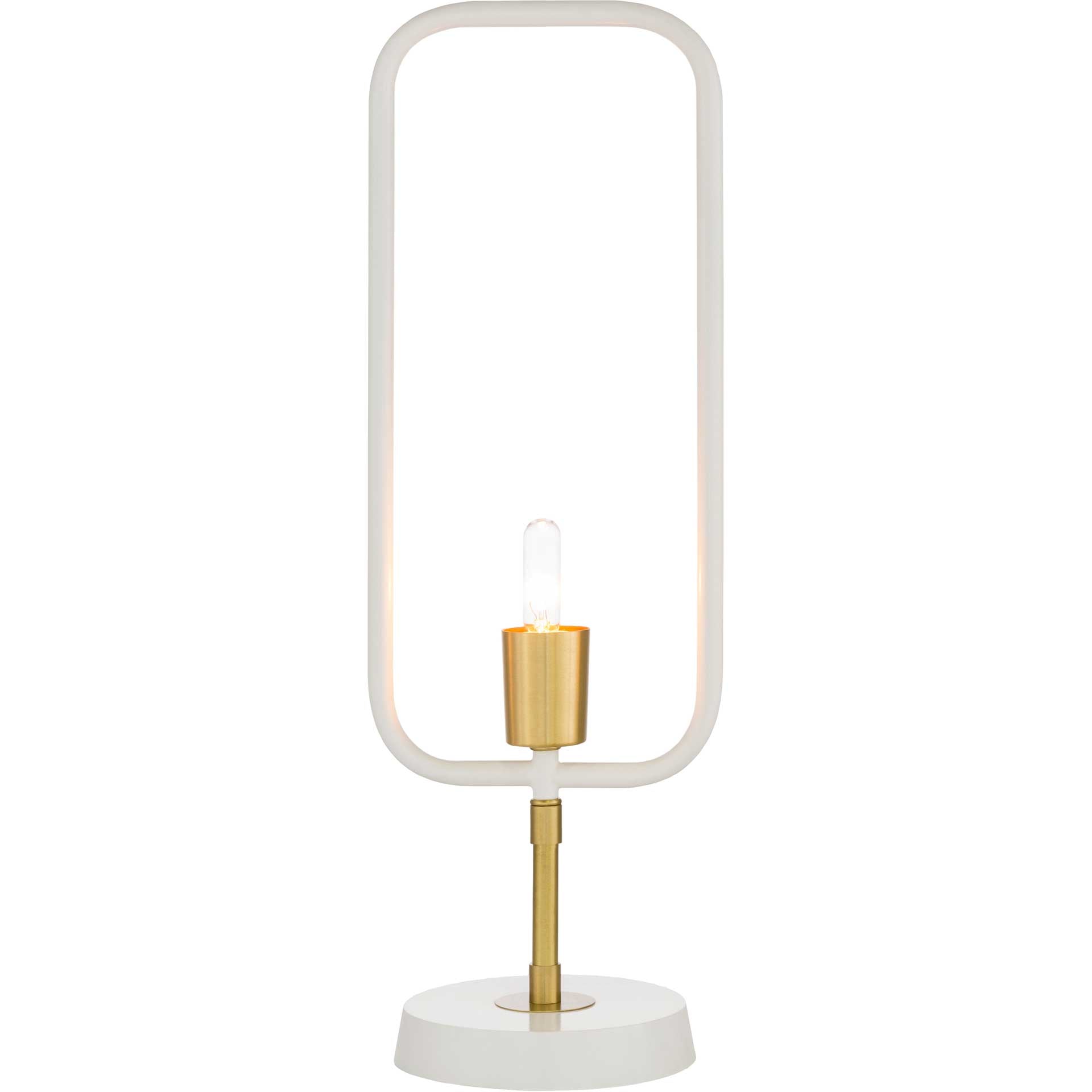 Bodhi Table Lamp Brass/White