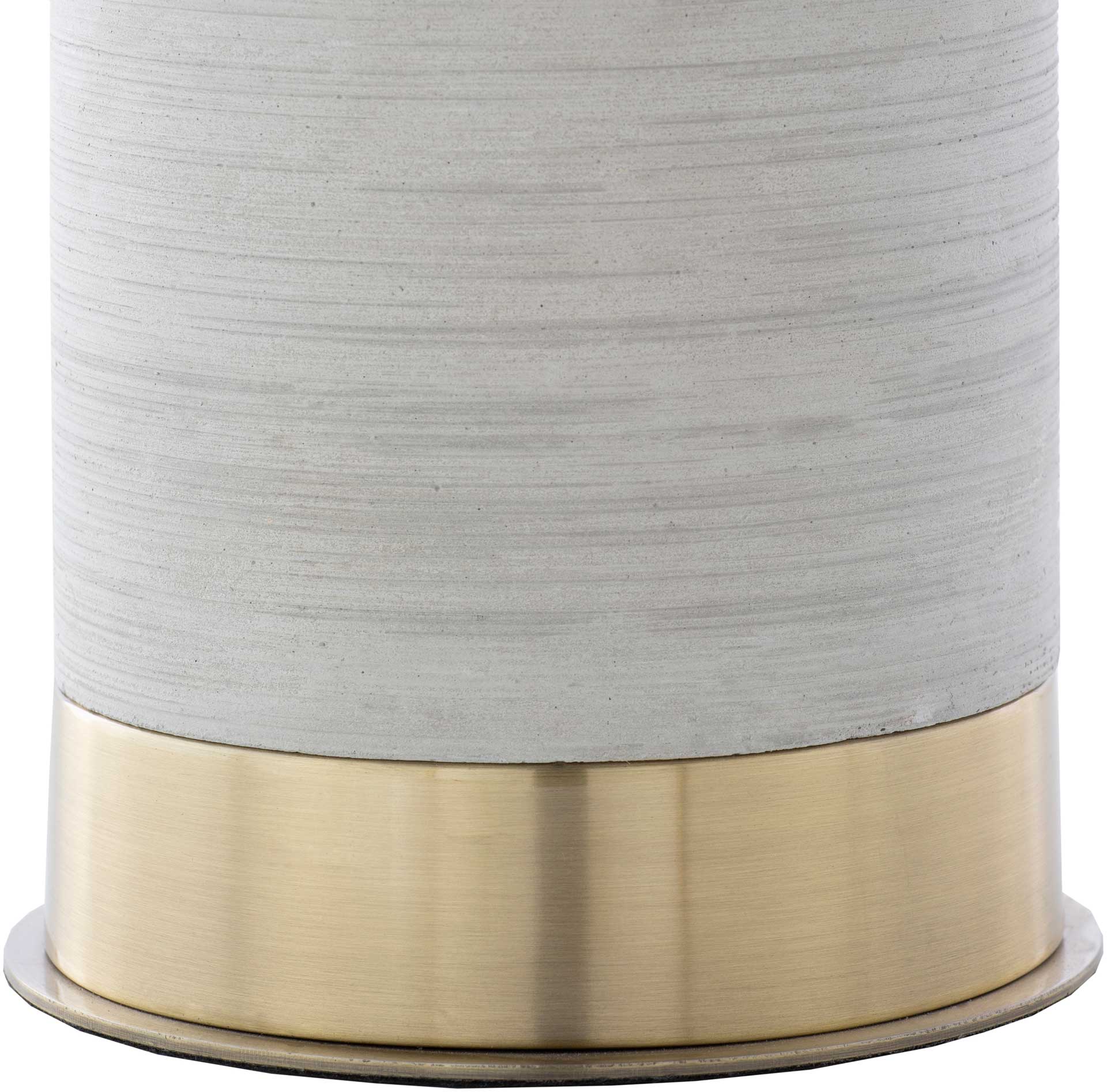 Braden Table Lamp Ivory/Light Gray/White