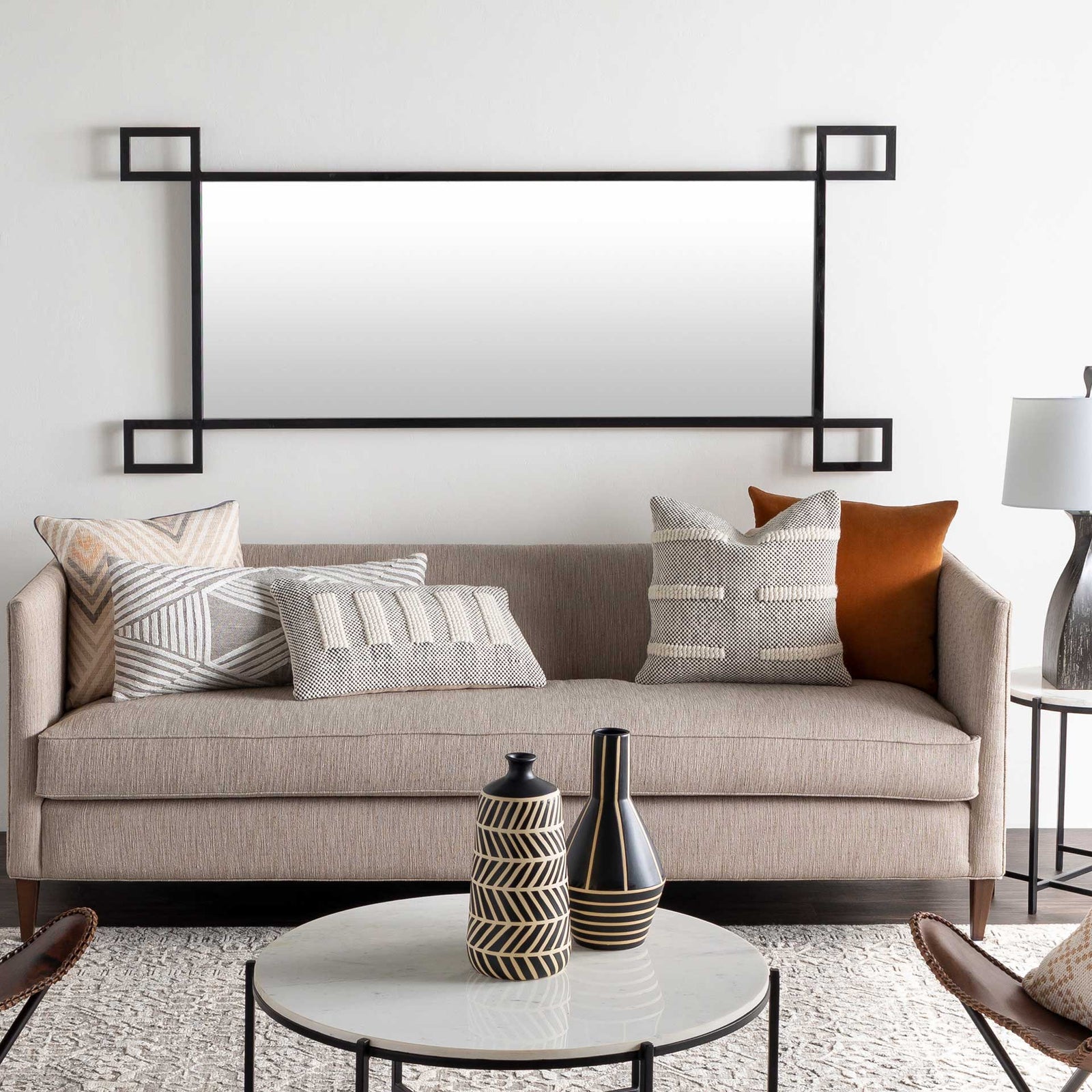 Braylen Mirror Black