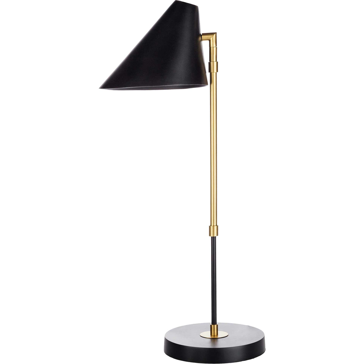 Benson Table Lamp Black/Brass/Brass