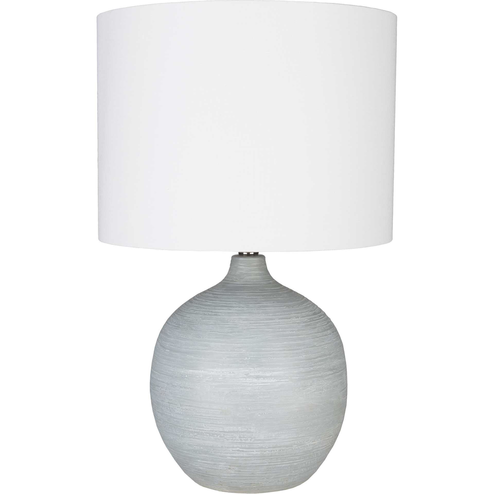 Bruno Table Lamp Light Gray/White/Gray