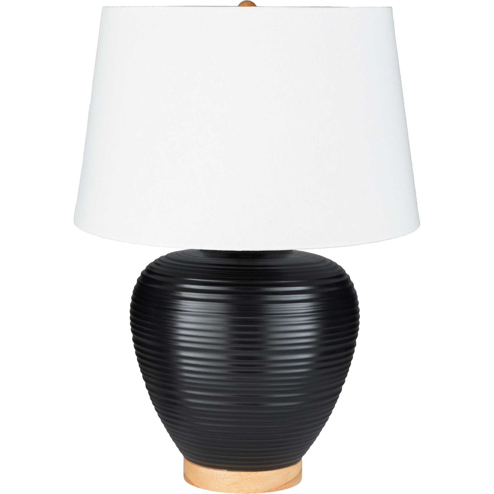 Blake Table Lamp Black/White