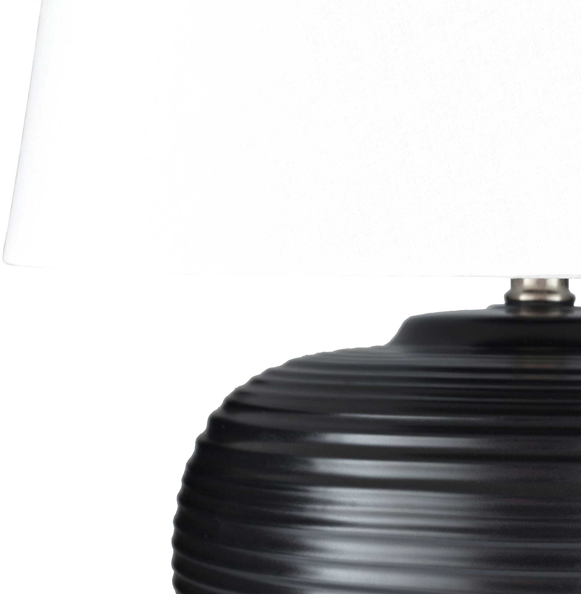 Blake Table Lamp Black/White