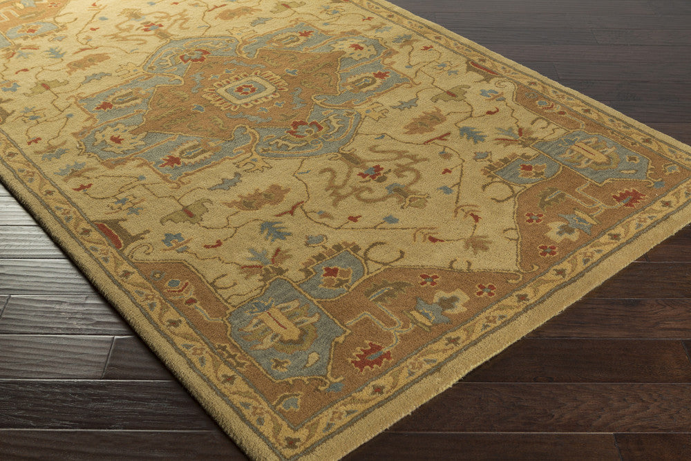Caesar Gold/Mocha Area Rug