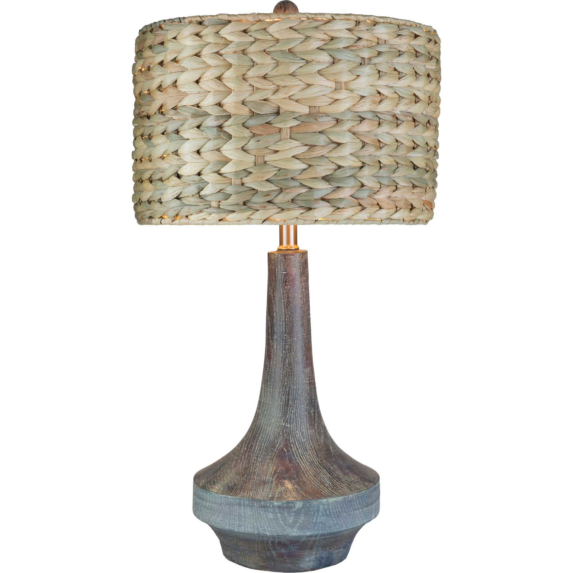 Callum Table Lamp Camel/Slate Gray/Natural