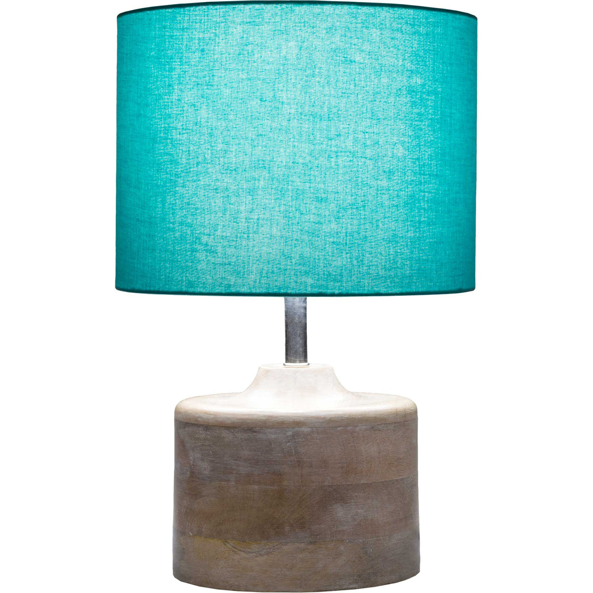 Cohen Table Lamp Aqua/Natural/Teal