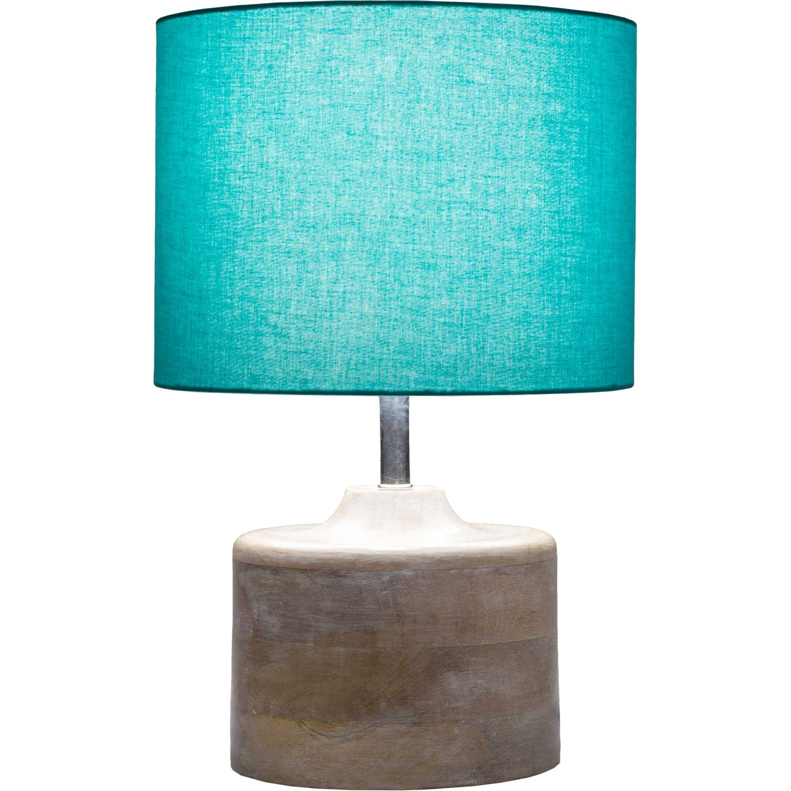 Cohen Table Lamp Aqua/Natural/Teal