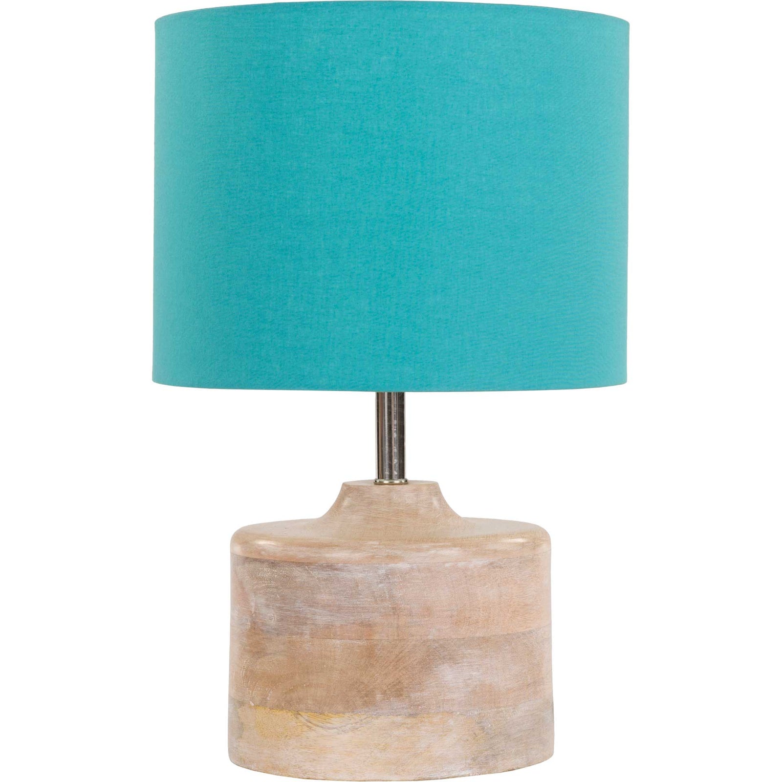Cohen Table Lamp Aqua/Natural/Teal