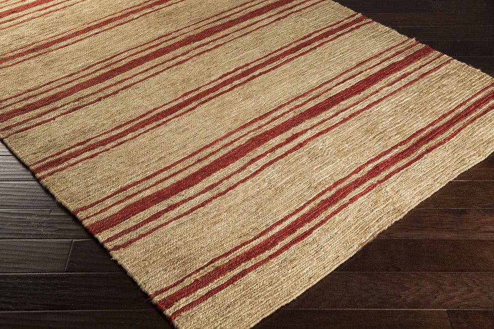 Columbia Cherry/Beige Area Rug