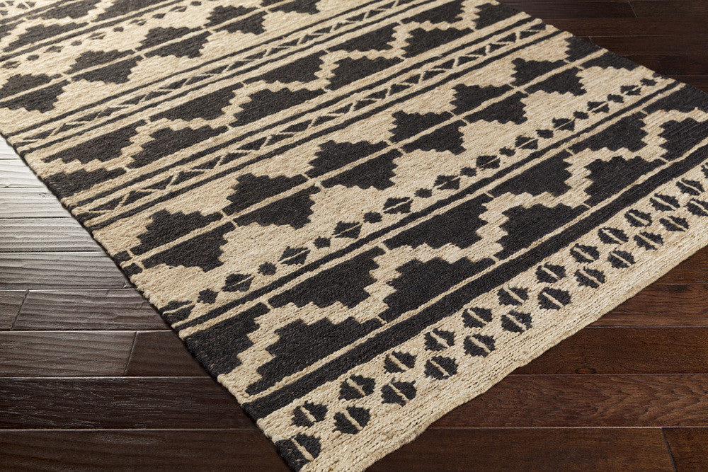 Columbia Black/Beige Area Rug