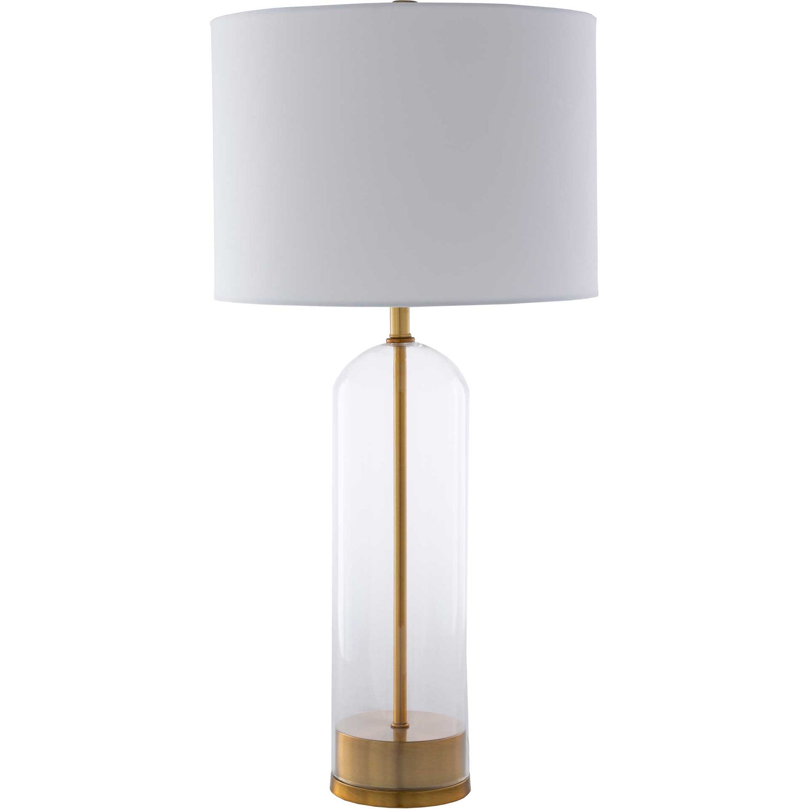 Carlos Table Lamp White/Gold