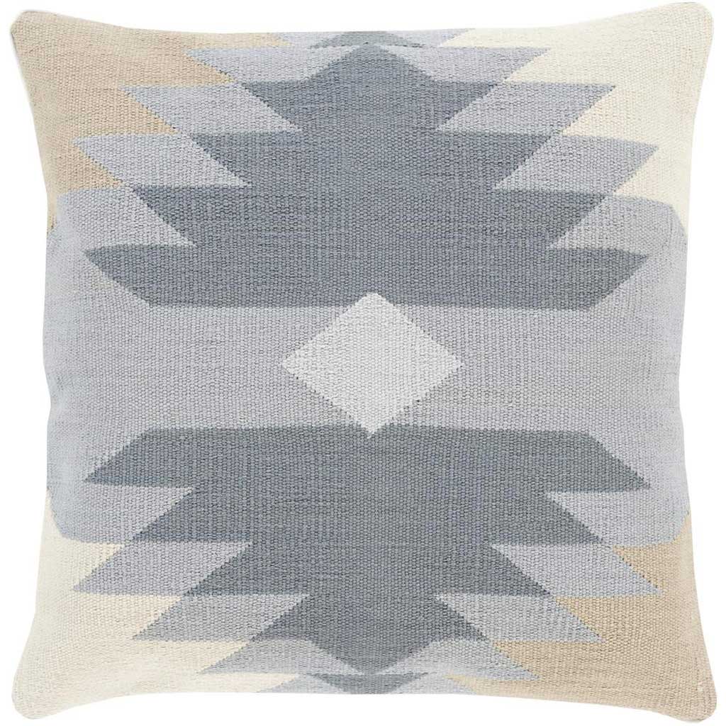 Taken with Tribal Charcoal/Light Gray Pillow