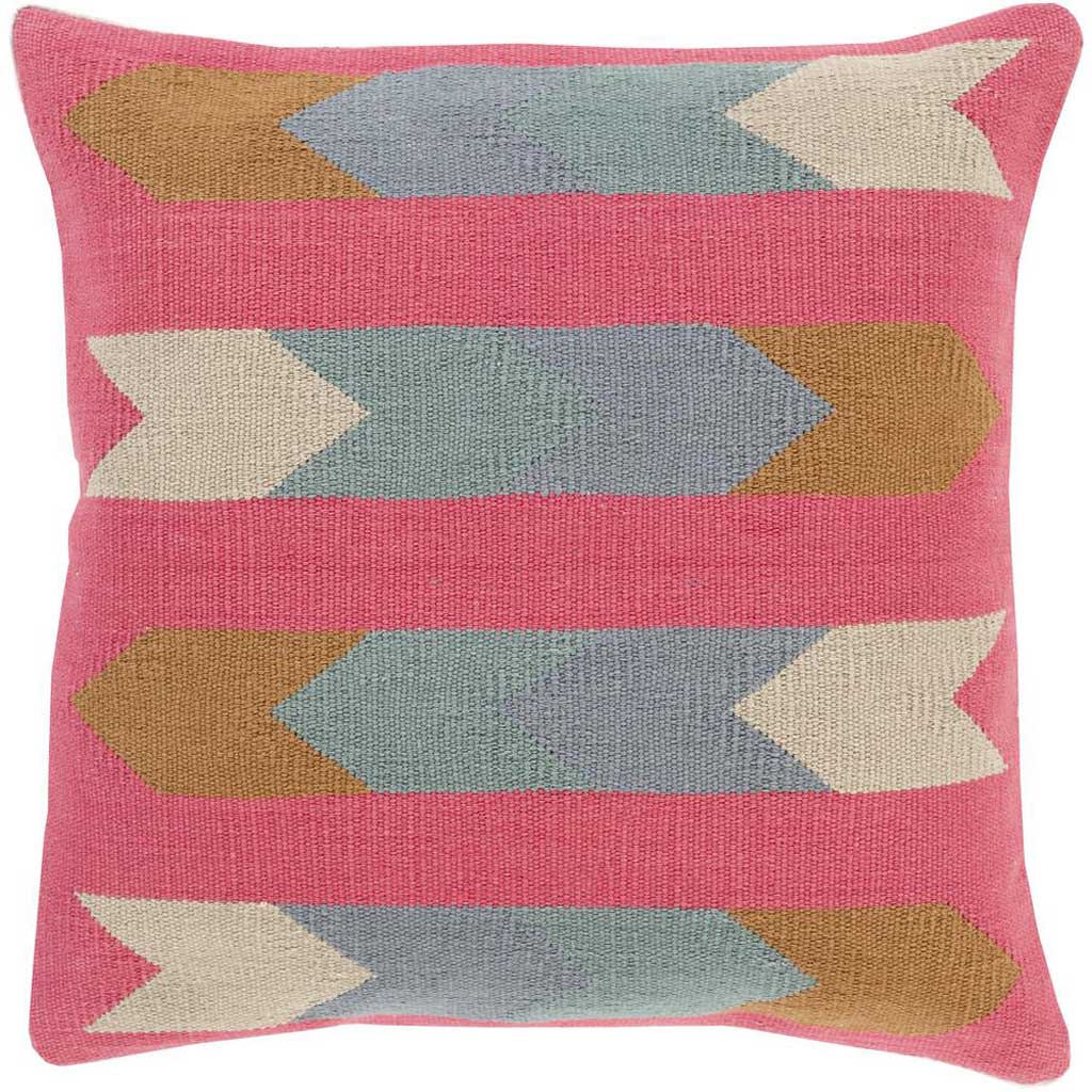 Taste of Tribal Beige/Olive Pillow