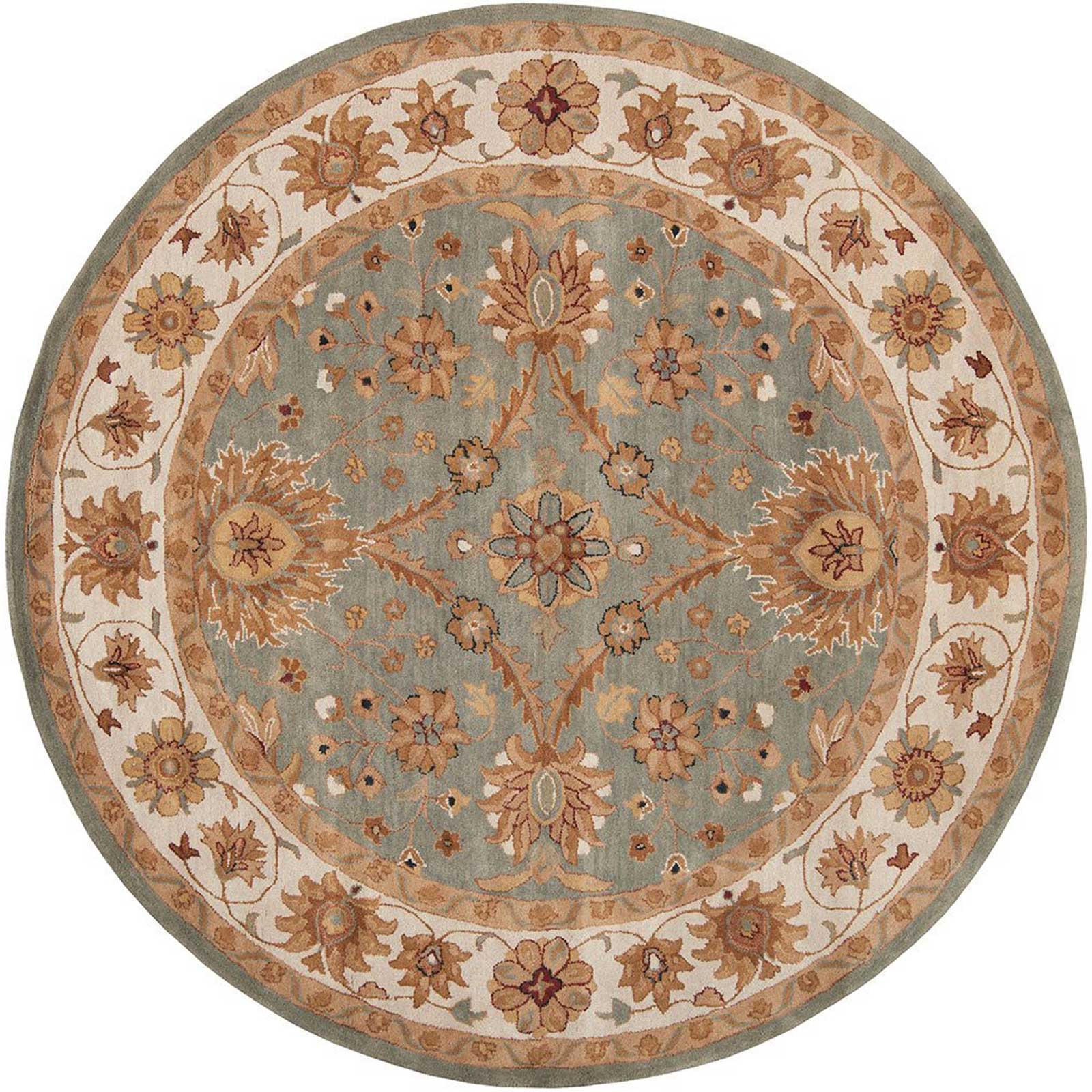 Clifton Slate/Beige Round Rug