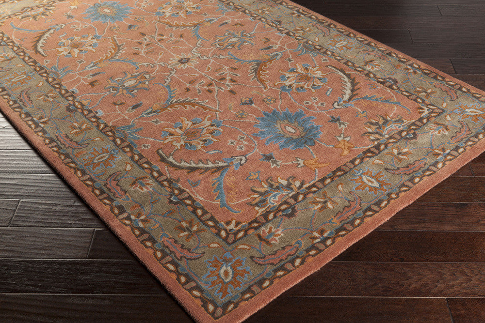 Clifton Rust/Charcoal Area Rug