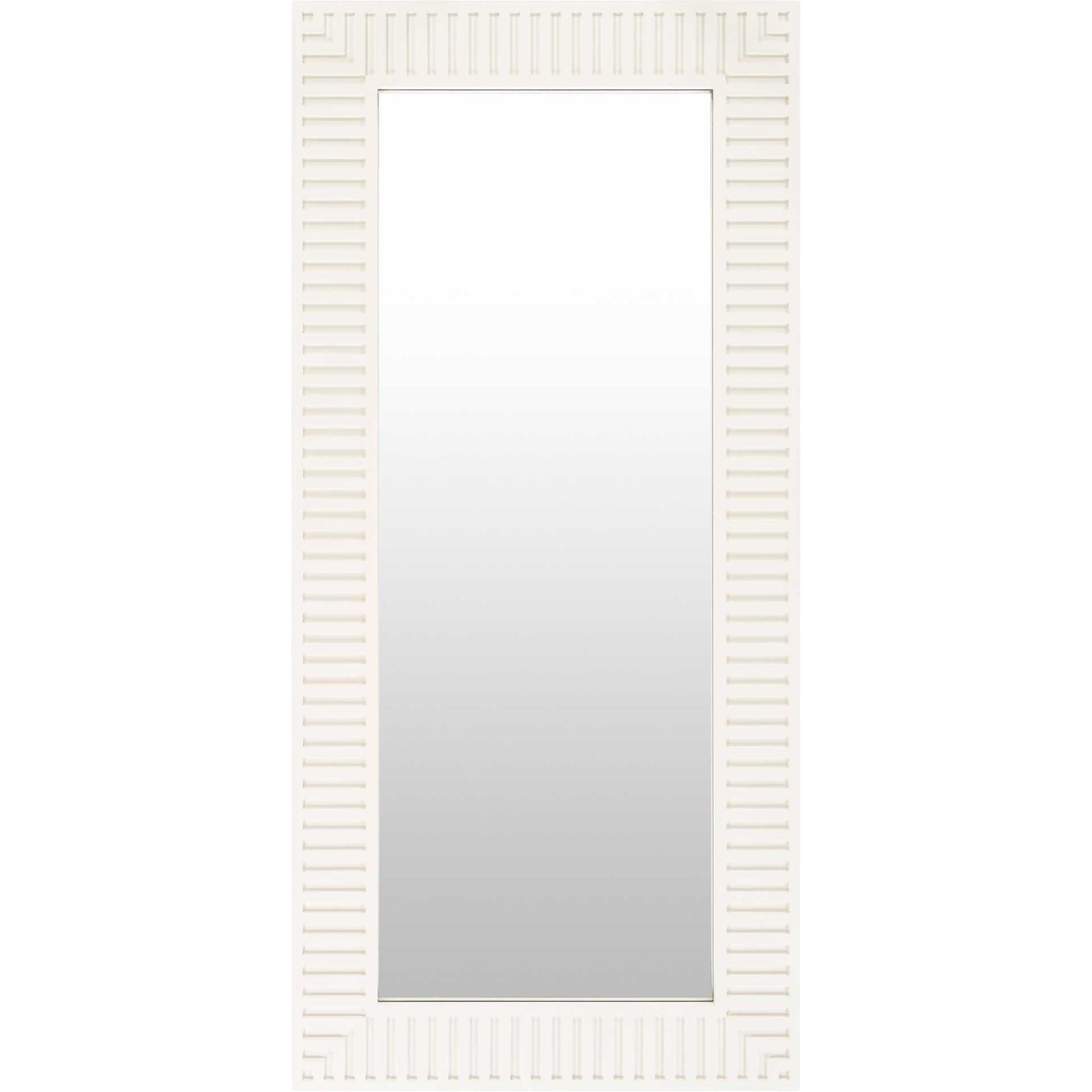 Cole Mirror Ivory/White
