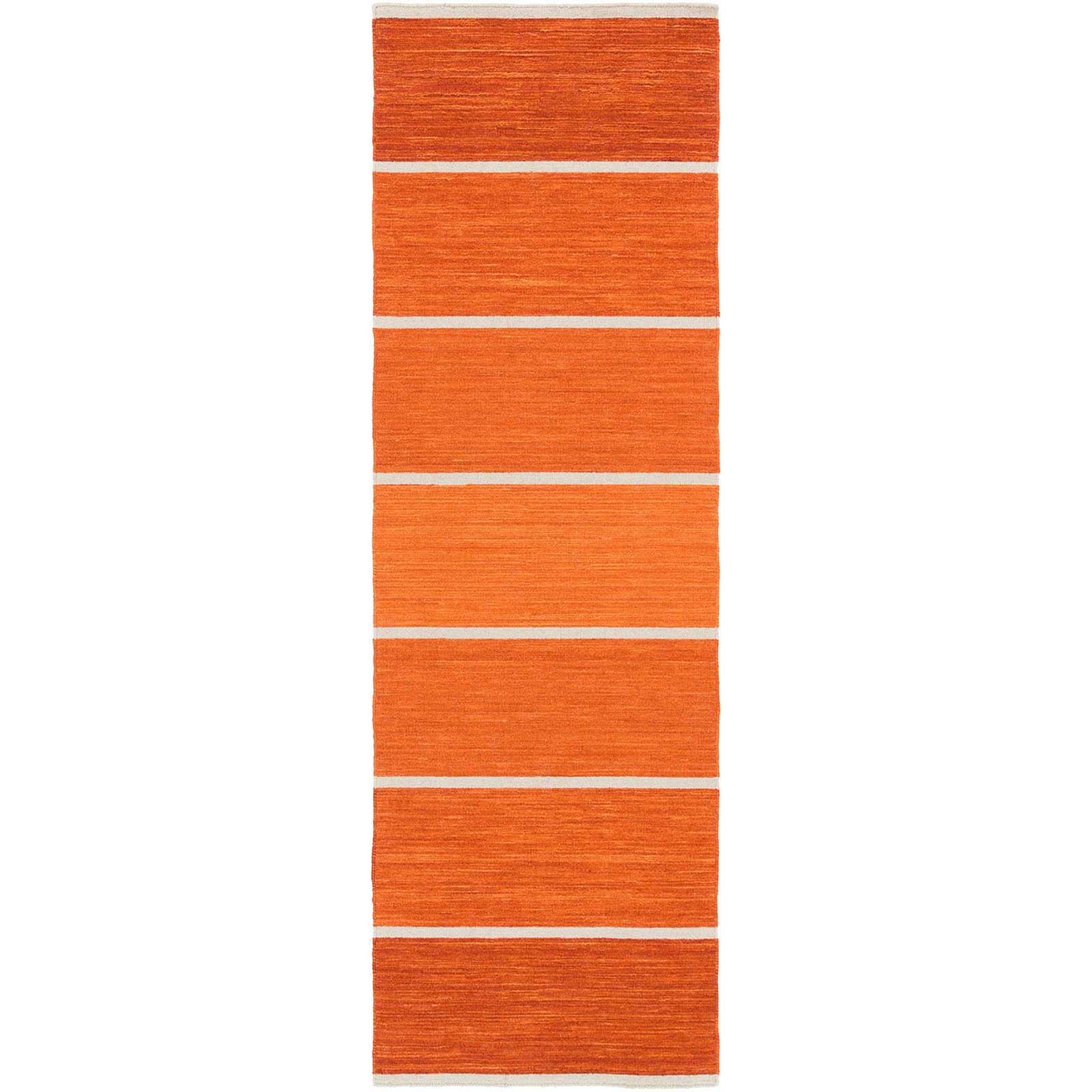 Calvin Rust/Coral Runner Rug