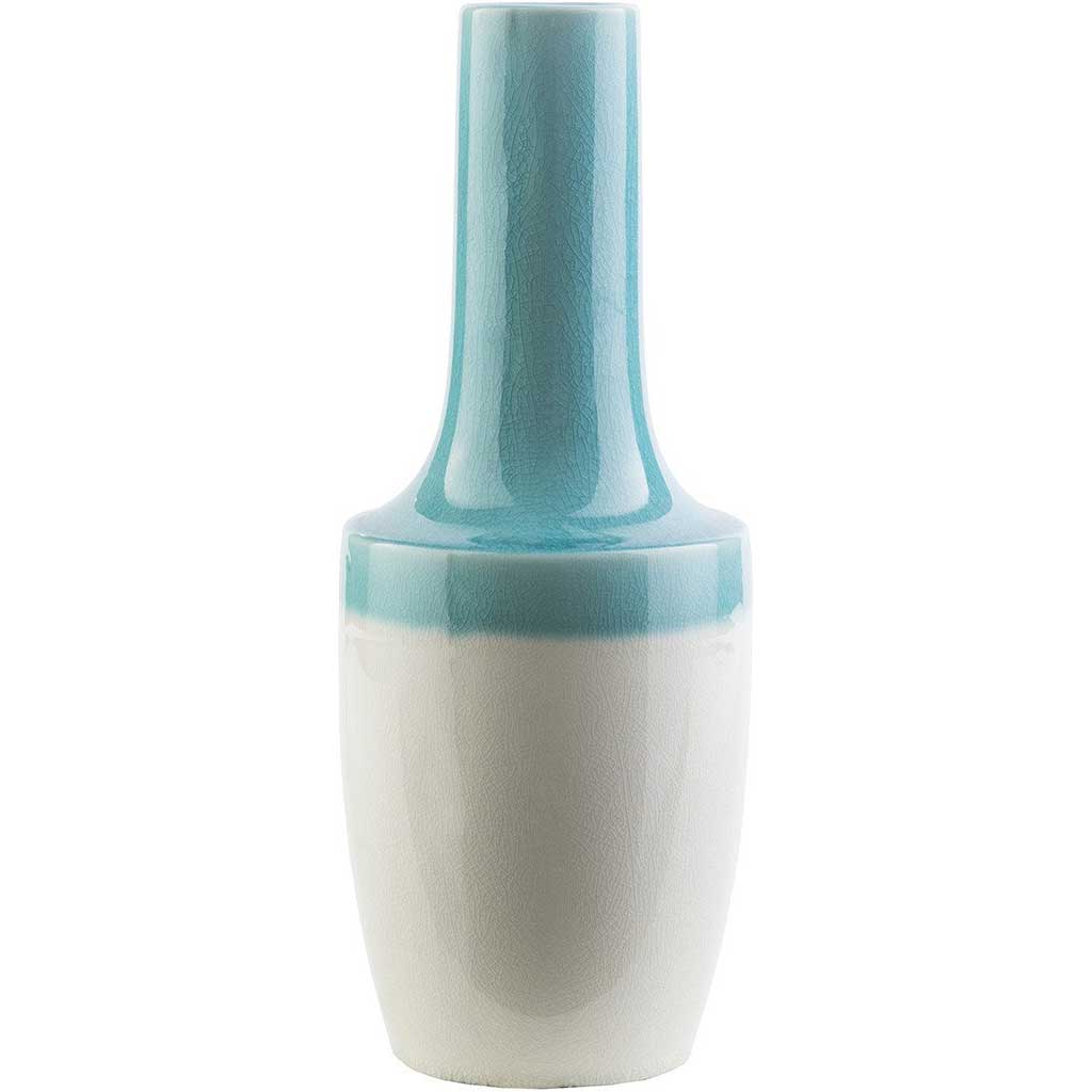 Clayton Ceramic Table Vase Teal