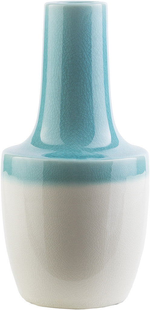 Clayton Ceramic Table Vase Teal