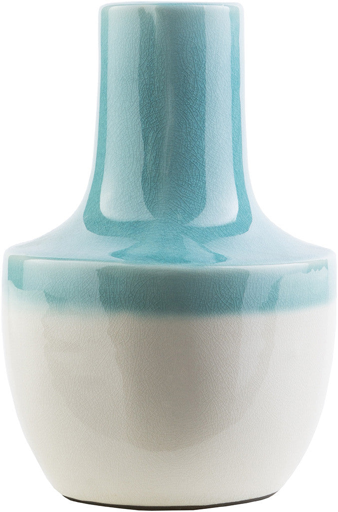 Clayton Ceramic Table Vase Teal
