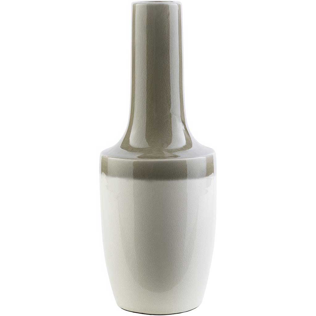 Clayton Ceramic Table Vase Olive