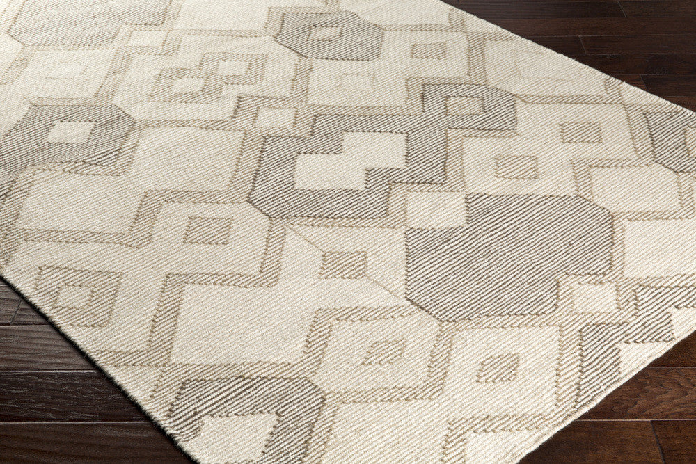 Cameroon Cream/Tan/Dark Brown Area Rug