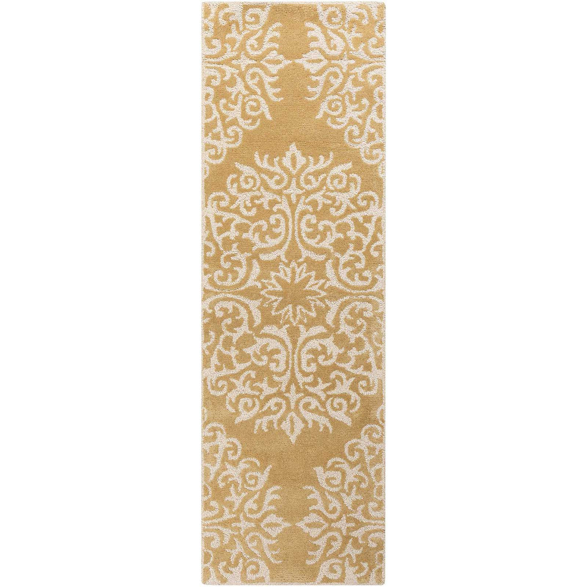 Centennial Gold/Ivory Runner Rug - Froy.com