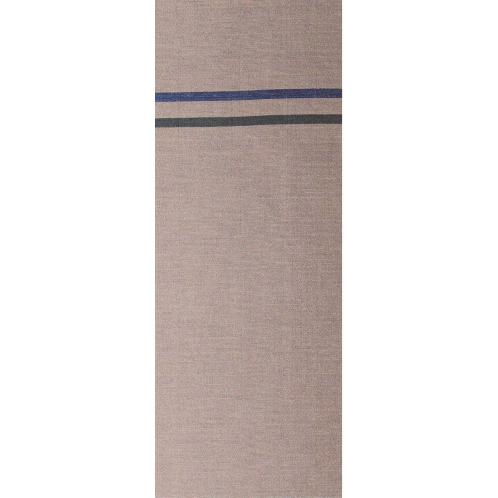 Colton Light Gray/Cobalt Runner Rug